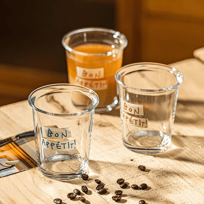 Bon Appétit 320ml Glass Cup – Refreshing Drink with Lime