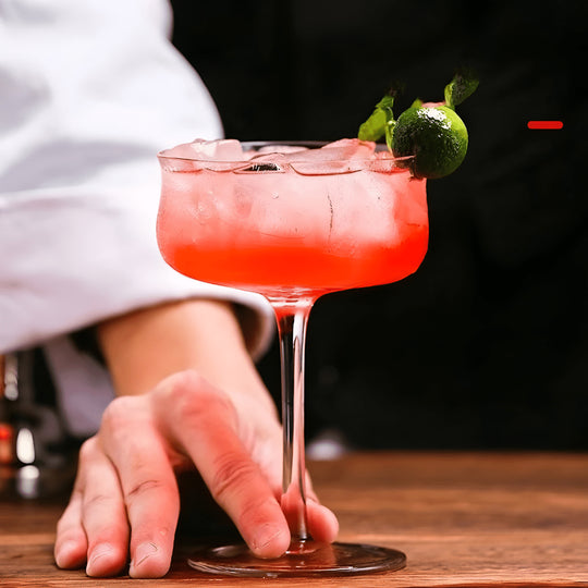 Premium Japanese-style 265ml martini glass with wide mouth, elegant goblet design for cocktails and champagne – Beirut Lebanon