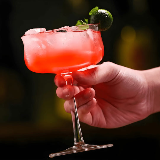 Premium Japanese-style 265ml martini glass with wide mouth, elegant goblet design for cocktails and champagne – Beirut Lebanon