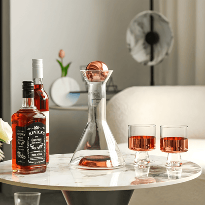 Elegant glassware set for modern home and bar in Beirut Lebanon