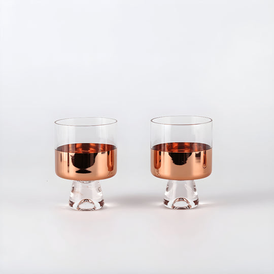 Elegant glassware set for modern home and bar in Beirut Lebanon