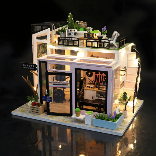 Miniature Music Studio DIY Kit with Dust Cover Beirut Lebanon