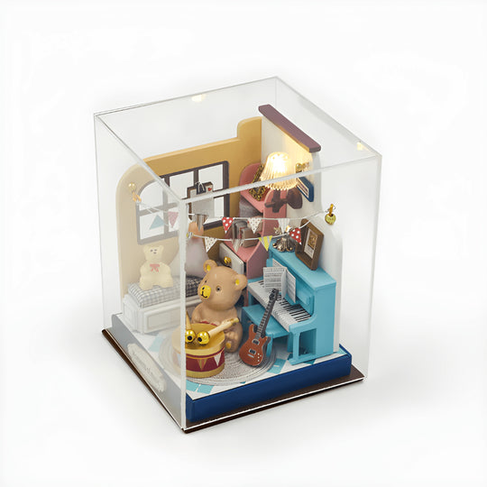 DIY Miniature Moments of Music Kit with LED Light and Dust Cover – Beirut