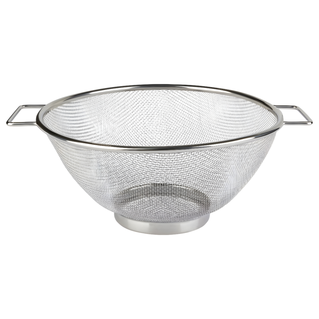 ERNESTO stainless steel colander with dual handles 25cm – premium kitchen tool