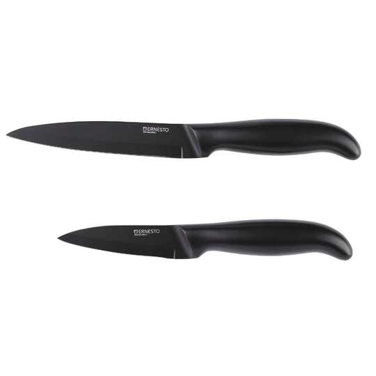Set of 2 premium knives 12cm and 8.5cm sharp stainless steel