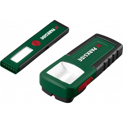 Parkside cordless LED work lamp with USB charging and 5 modes