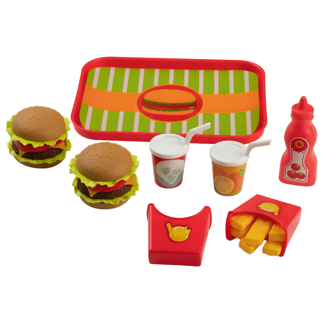 Playtive premium toy kitchen set high-quality plastic role play kit for kids