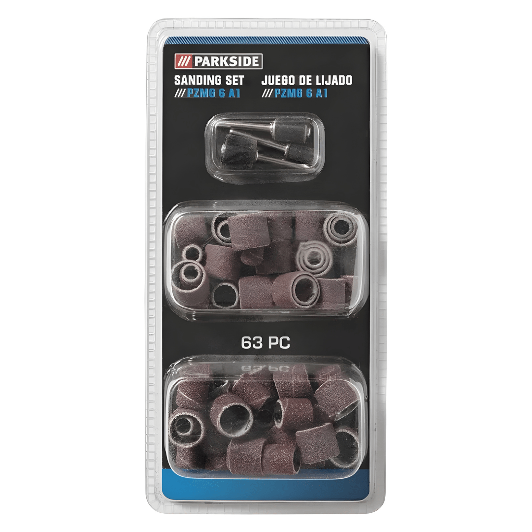 Durable Parkside sanding, brush & disc sets for precision finishing – available in Beirut Lebanon