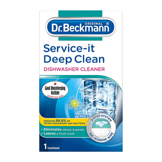 Dr. Beckmann Service-it Deep Clean Dishwasher Cleaner 75g pack – removes bacteria, grease & odours – Beirut Lebanon