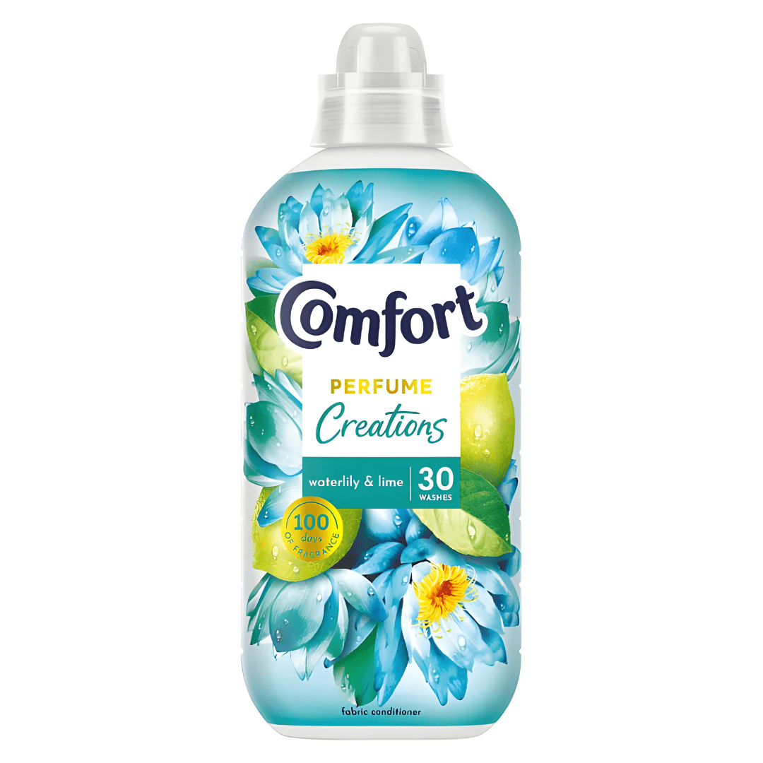 Comfort EU Made Perfume Creations Fabric Conditioner Waterlily & Lime 30 washes – Beirut Lebanon