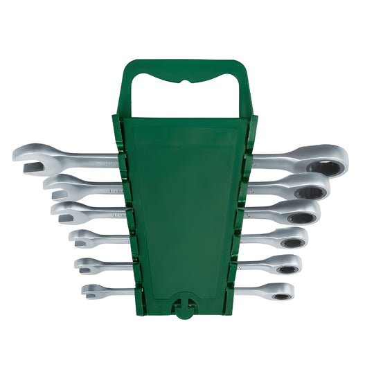 PARKSIDE 6-piece ratchet wrench set with wall-mount holder – Beirut Lebanon