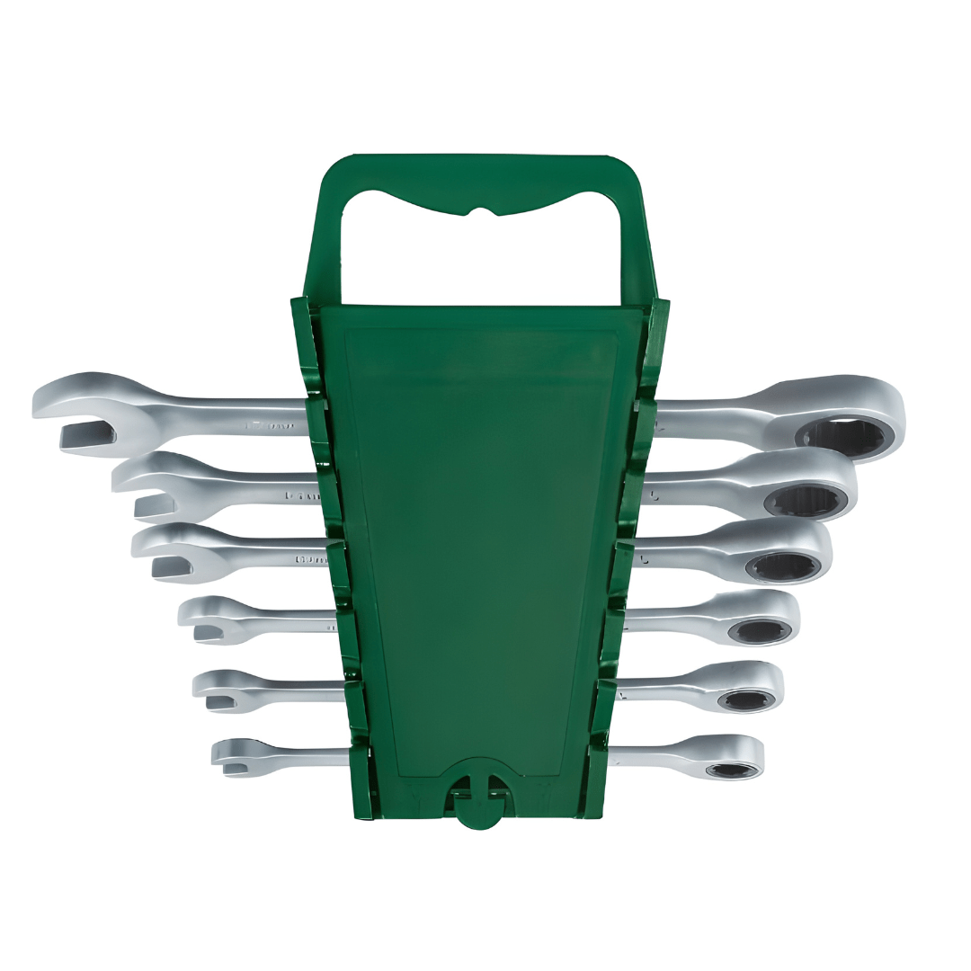 PARKSIDE 6-piece ratchet wrench set with wall-mount holder – Beirut Lebanon
