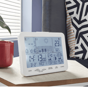Auriol radio weather station white with outdoor temperature sensor, Beirut