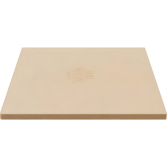 GRILLMEISTER 30×38 cm cordierite pizza stone for oven and grill, ideal for baking crispy pizza, bread, and baguettes at home in Lebanon.