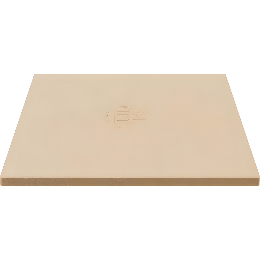GRILLMEISTER 30×38 cm cordierite pizza stone for oven and grill, ideal for baking crispy pizza, bread, and baguettes at home in Lebanon.