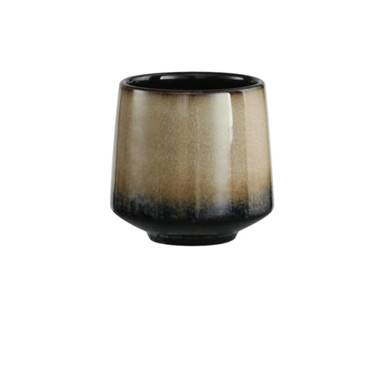 Japanese ceramic tea cups 200ml with unique reactive glaze, durable and safe for tea, coffee, or sake – available in Beirut Lebanon.