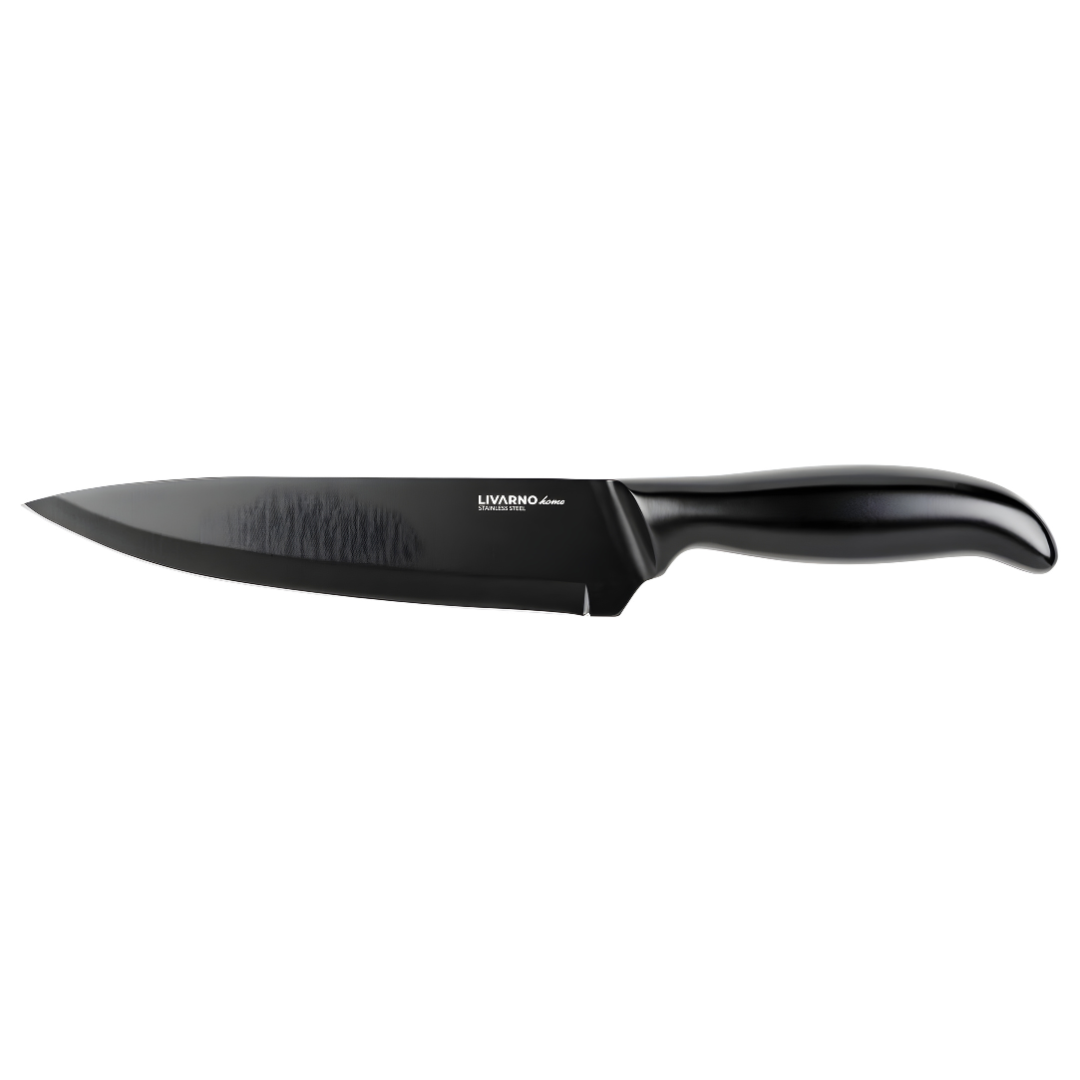 LIVARNO chef’s knife with 19 cm non-stick stainless steel blade, ergonomic handle, available in Beirut Lebanon