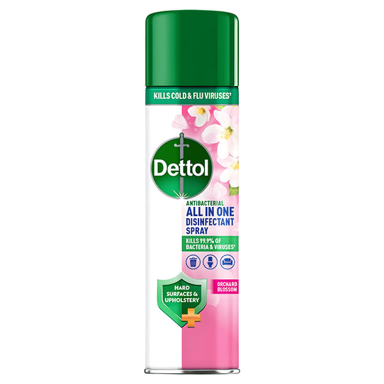 Dettol Disinfectant Spray Orchard Blossom 300ml – UK Made