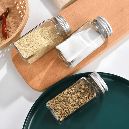 120ml Kitchen Spice Jar Glass Seasoning Container with Shaker Lid for Herbs, Salt, and Spices – Beirut Lebanon