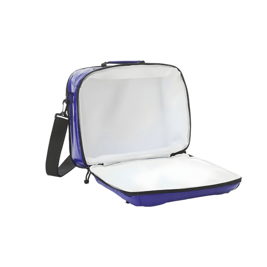 Mistral 10L blue cooler bag with shoulder strap and front zipper pocket – ideal for paddle surf, beach, and outdoor use in Beirut Lebanon