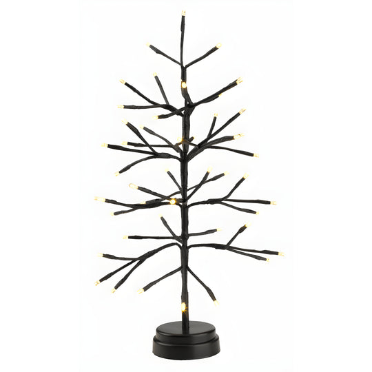 Livarno Home mini LED tree with 38 warm white lights, battery operated with timer – elegant indoor Christmas decoration for Beirut Lebanon homes