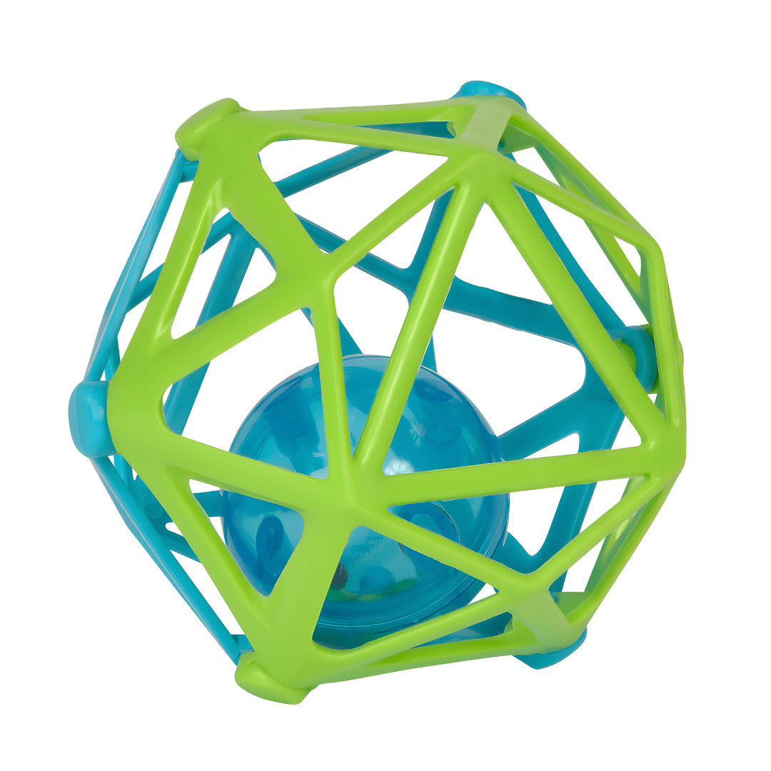 Milette Soft Grasp Ball Rattle (0+ Months) – Baby Sensory Toy
