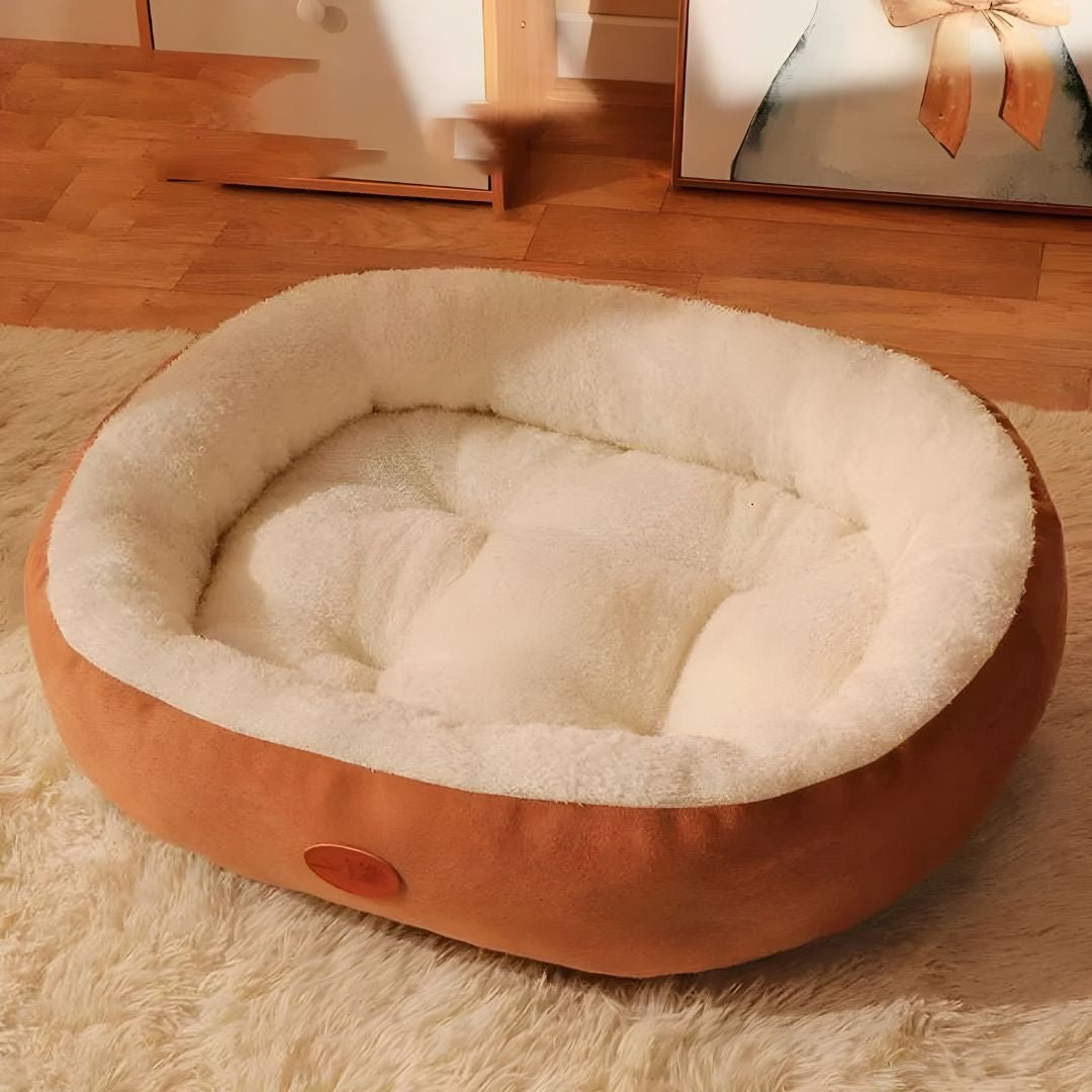 Premium plush pet bed for dogs and cats large size soft warm non-slip washable Lebanon