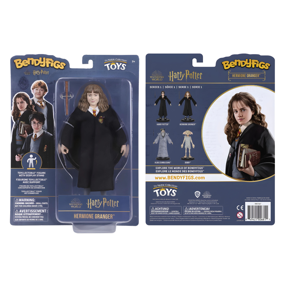 BendyFigs Harry Potter Hermione Granger Figure Or Albus Dumbledore