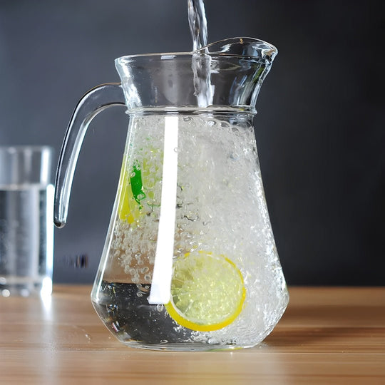 Sleek 1.4L Clear Glass Pitcher with Lid | Lebanon | European Household