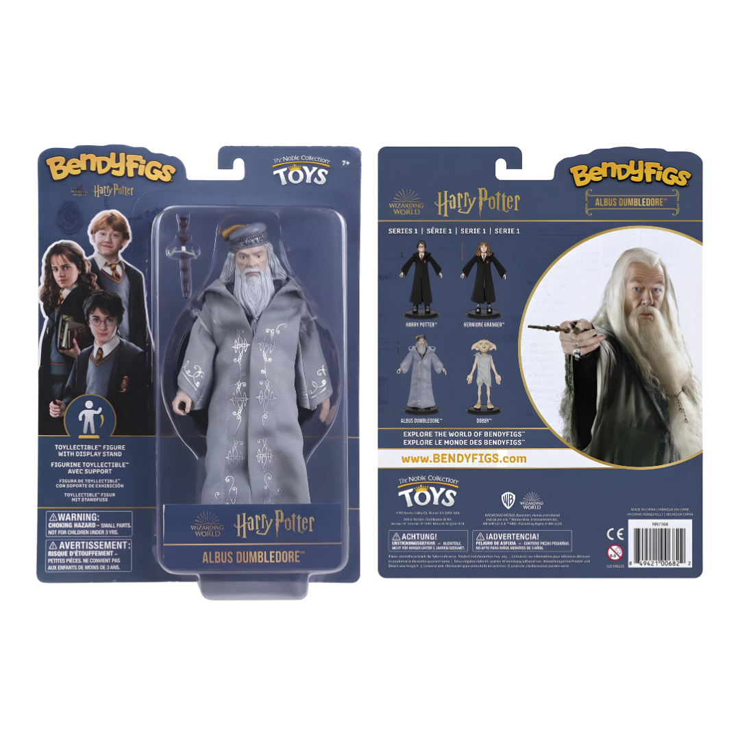 BendyFigs Harry Potter Hermione Granger Figure Or Albus Dumbledore