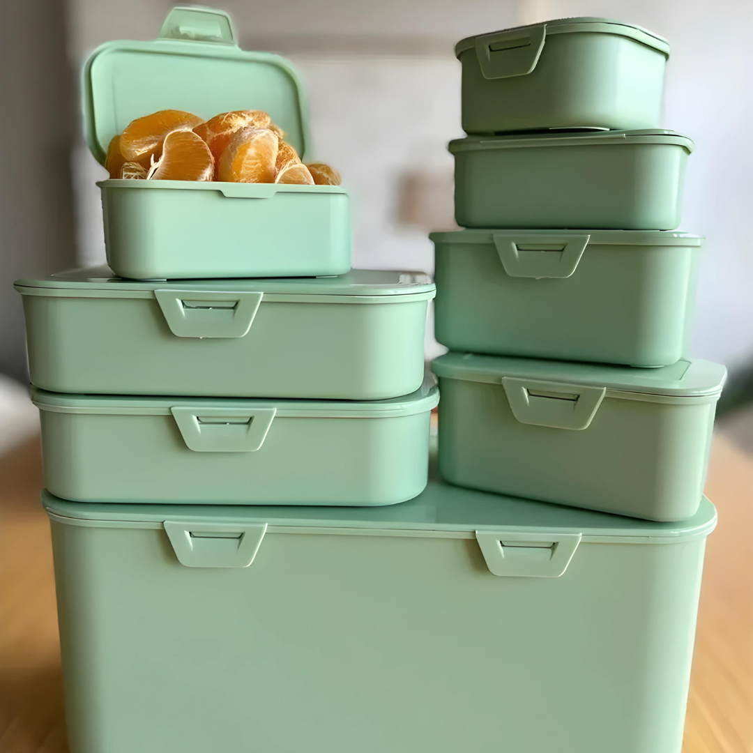 ERNESTO Set Of 8 Storage Boxes