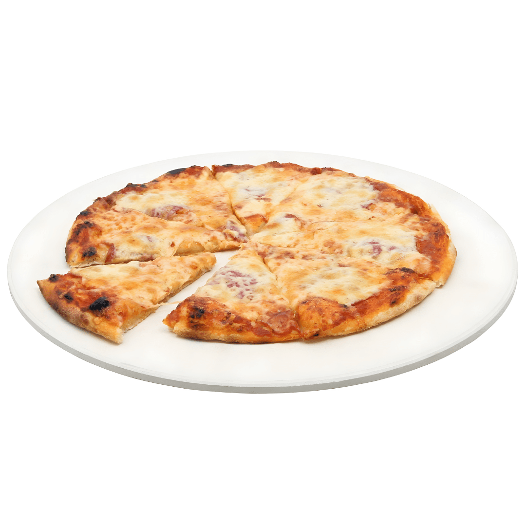 Round 38cm pizza stone for kettle grill or oven – perfect for baking pizza or bread at home in Beirut Lebanon