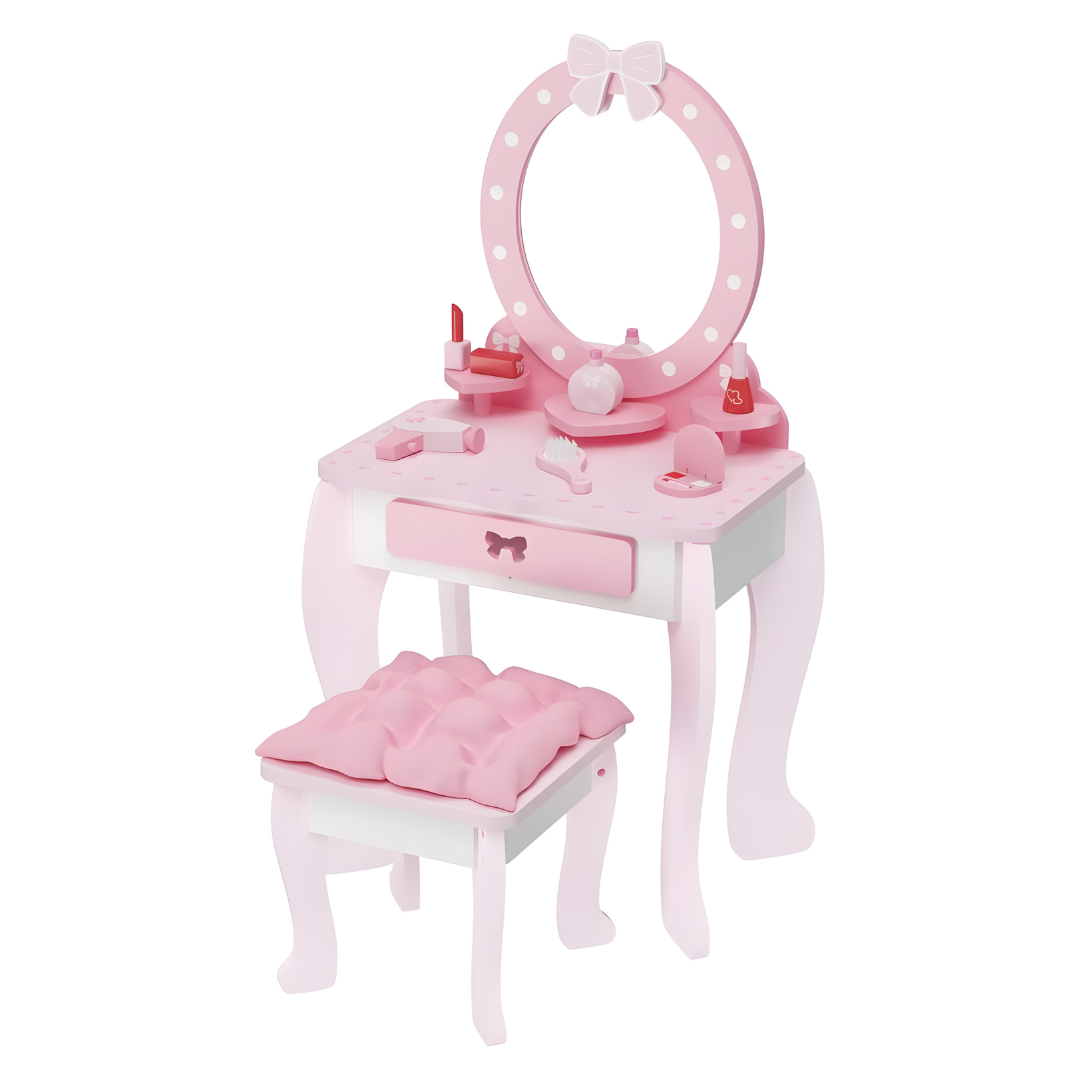 Playtive Junior Premium Children's Wooden Makeup Table