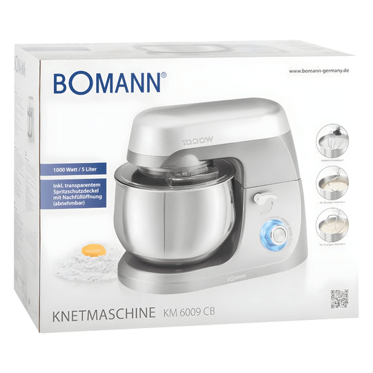 Bomann 1000W kitchen mixer with pulse control and safety lock – Lebanon