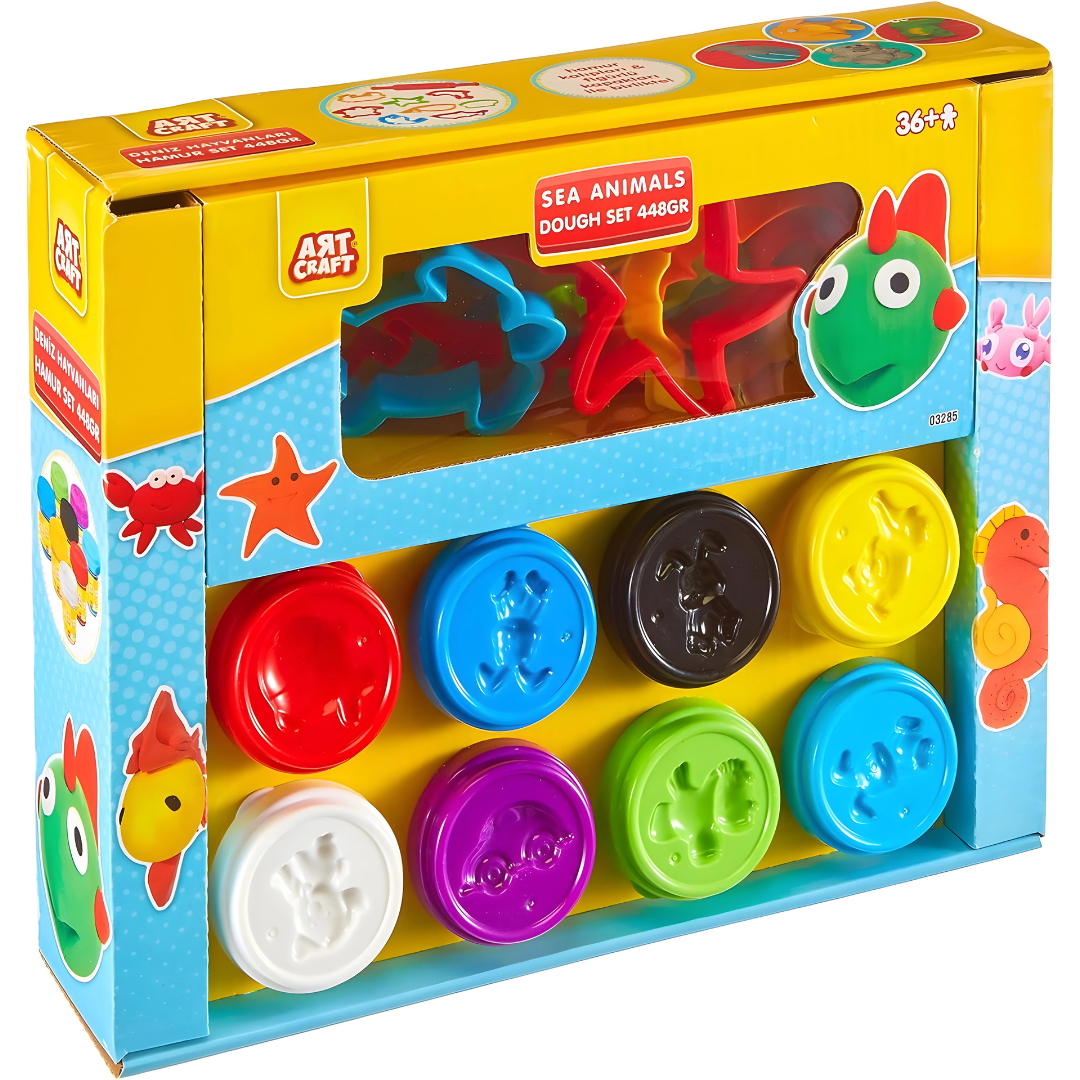 Art Craft Sea Animals Play Dough  Set