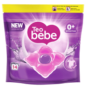 Teo Bebe Cotton Soft Detergent Capsules 14 Washes – EU Made Laundry Pods