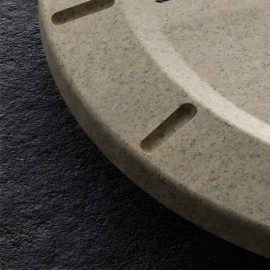 Premium 30 cm Vermiculite wall clock with elegant minimalist design, 0.75 kg lightweight eco-friendly material, silent quartz movement, ideal for modern home or office décor in Beirut, Lebanon.