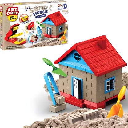 Art Craft Kinetic Sand House Set 750 Gr