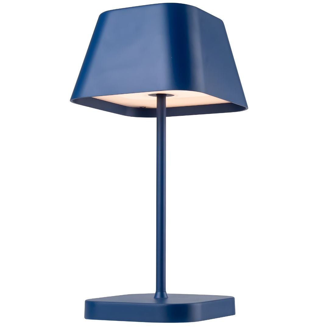 Rechargeable aluminium LED table lamp with touch control and 3 light modes for home, cafes and restaurants in Beirut Lebanon