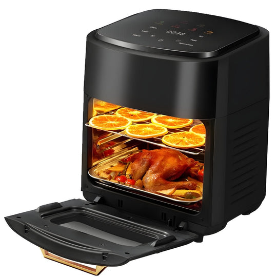 EISENTHAL High Capacity 15L Air Fryer 1500W with LED touch screen and 3D hot air technology for fast and healthy cooking — available in Beirut Lebanon.