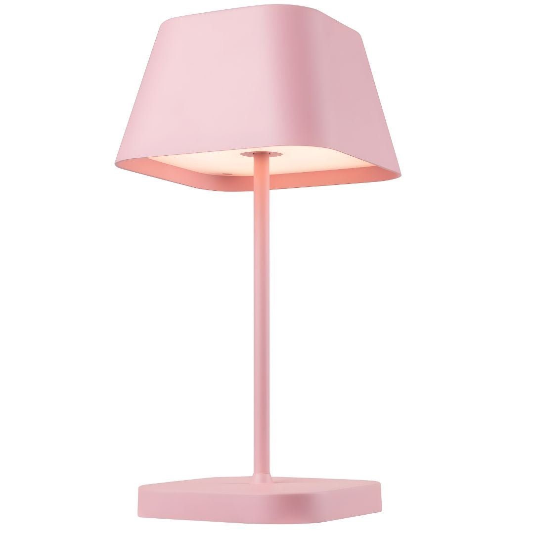 Rechargeable aluminium LED table lamp with touch control and 3 light modes for home, cafes and restaurants in Beirut Lebanon