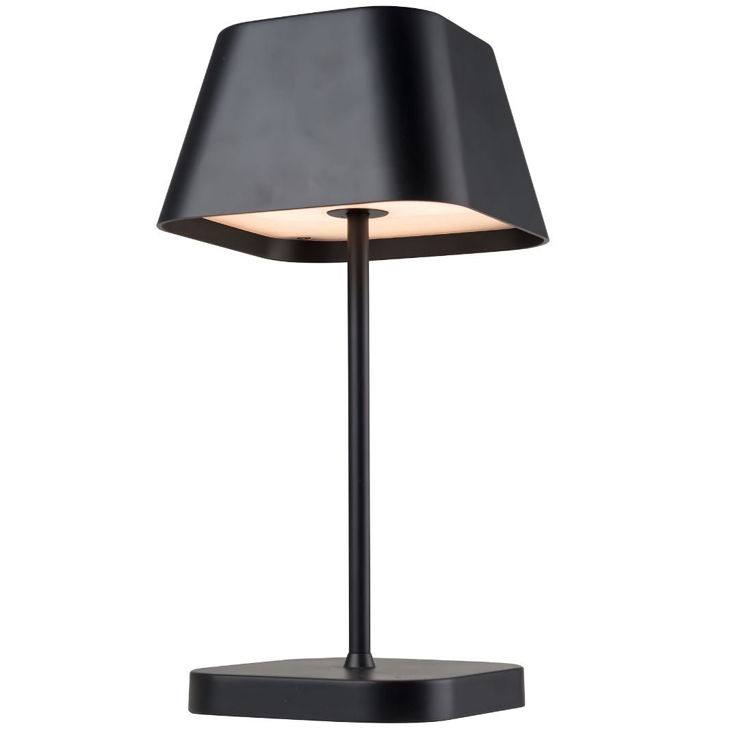 Rechargeable aluminium LED table lamp with touch control and 3 light modes for home, cafes and restaurants in Beirut Lebanon