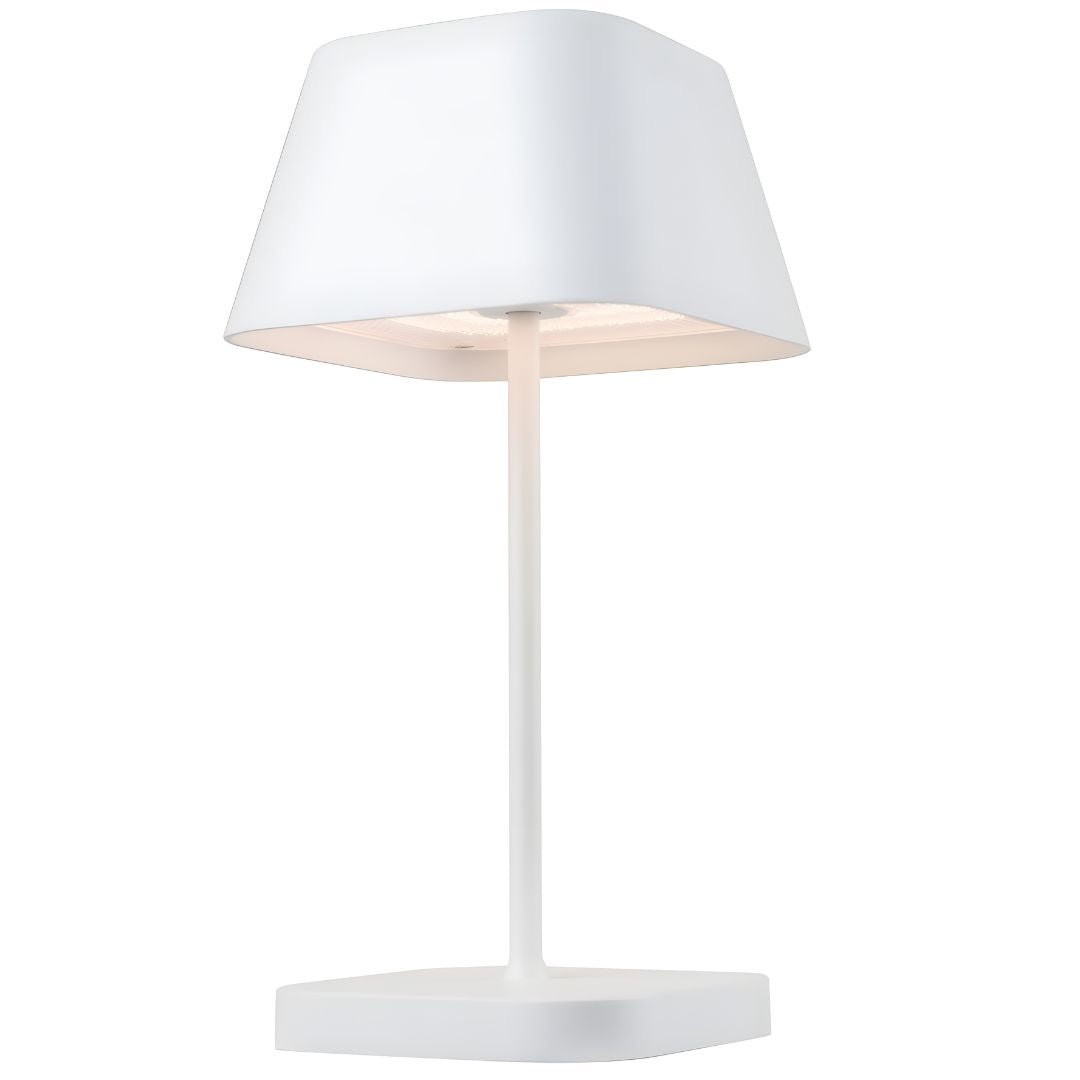 Rechargeable aluminium LED table lamp with touch control and 3 light modes for home, cafes and restaurants in Beirut Lebanon