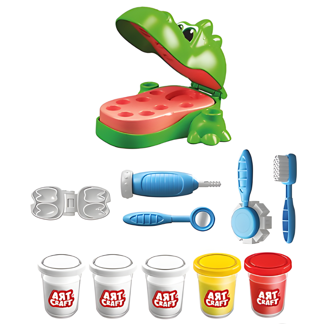 Dino Dentist Dough Set