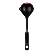 Ernesto heat-resistant silicone shallow soup ladle with measuring marks, available for delivery in Lebanon.