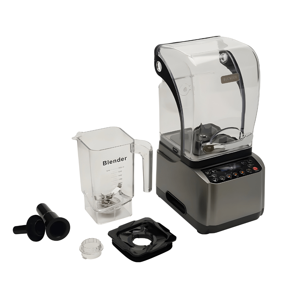 Powerful 3.5L commercial brushless blender with 2200W motor and touch control – ideal for juice bars and restaurants in Beirut