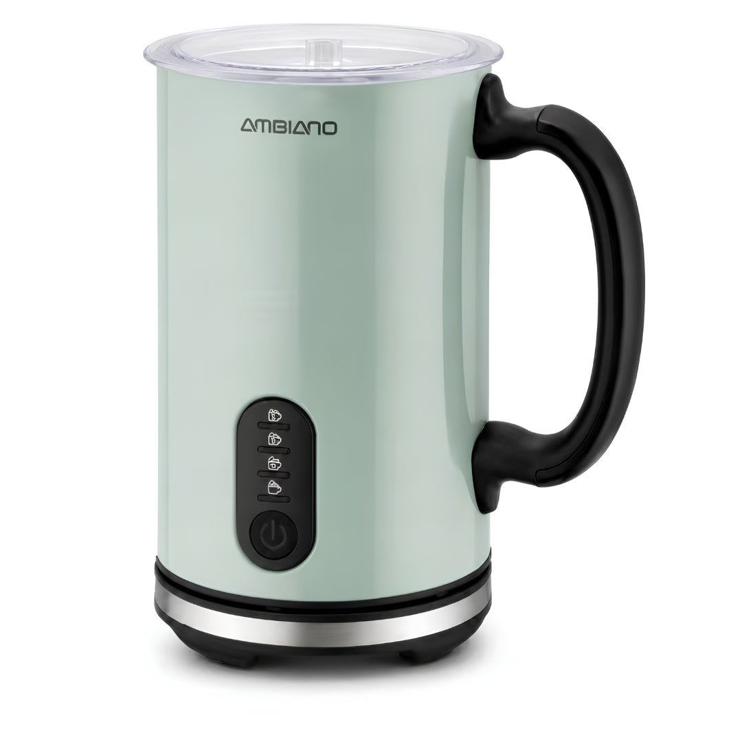 AMBIANO Retro 500W electric milk frother with stainless steel housing