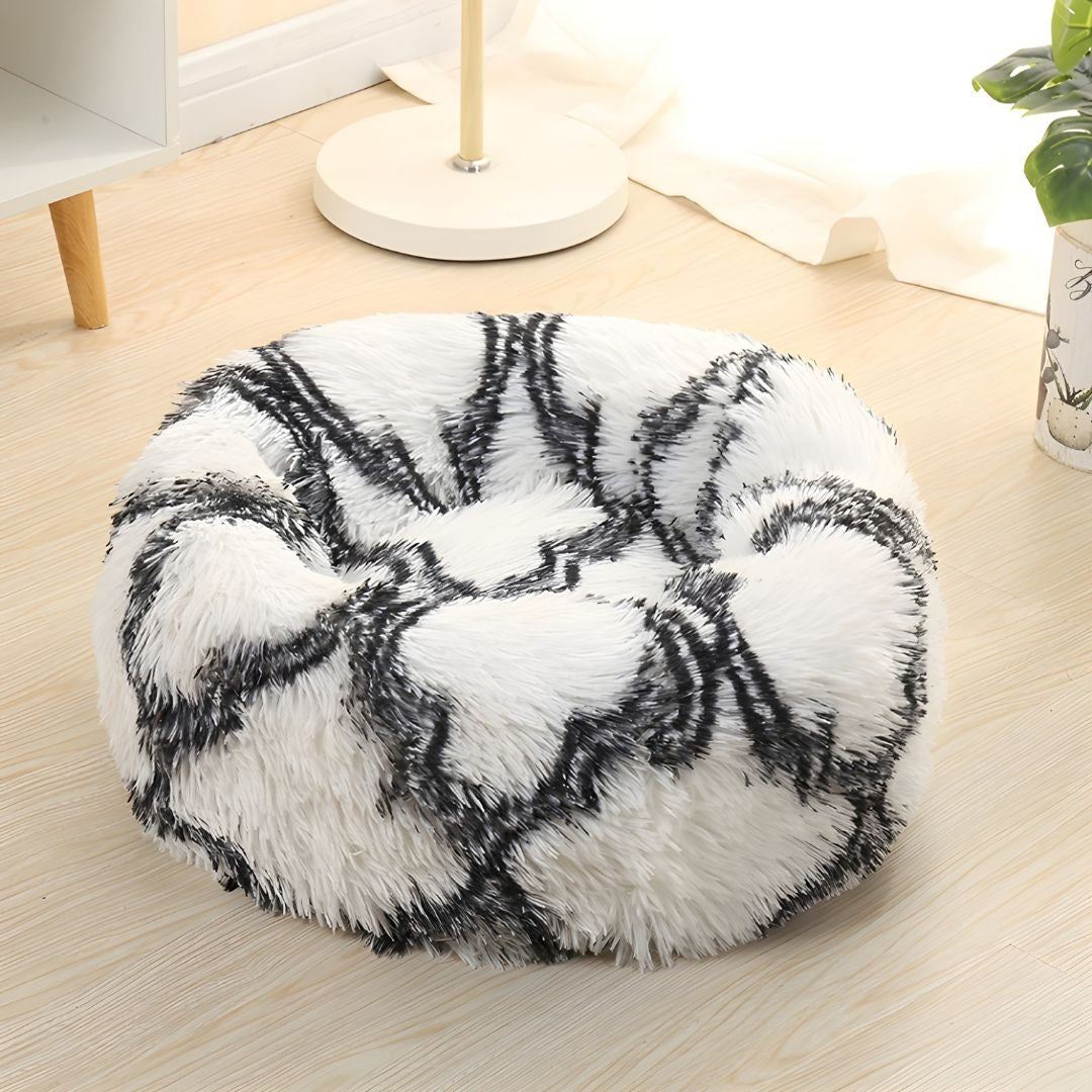 Round anti slip pet bed 70cm soft breathable dog and cat bed comfortable pet kennel Lebanon
