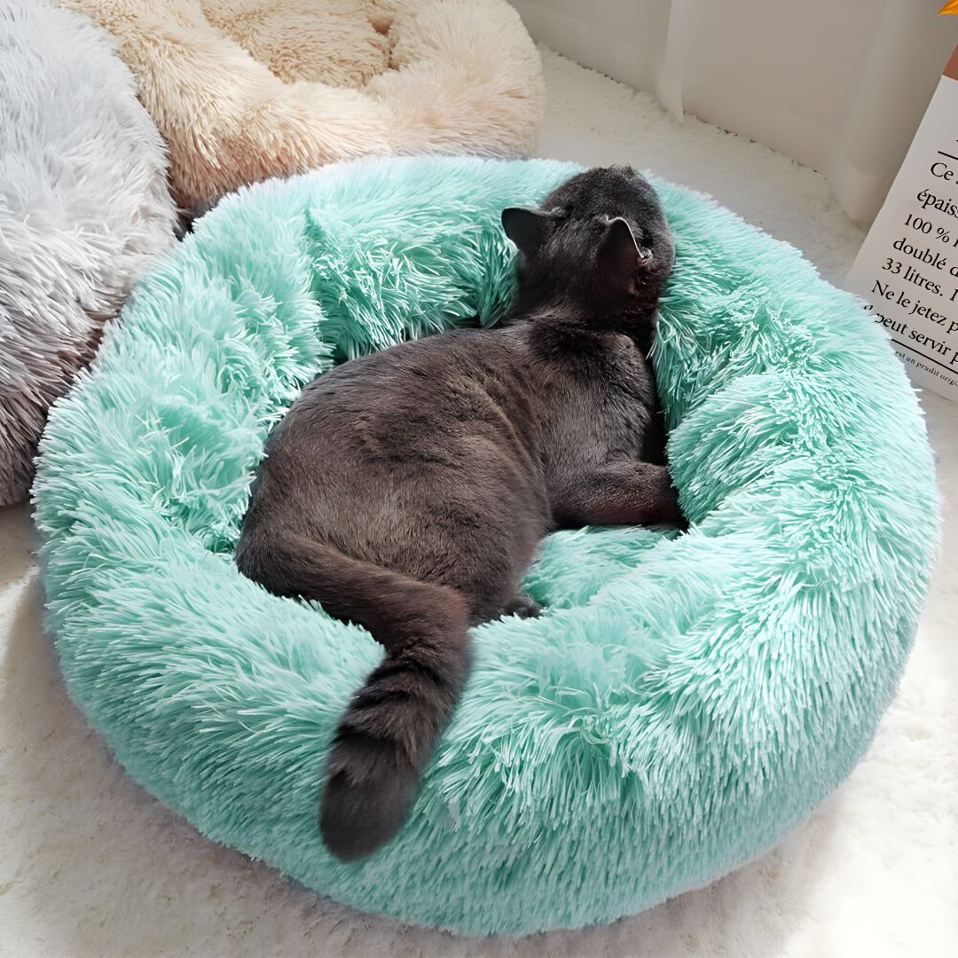 Round anti slip pet bed 70cm soft breathable dog and cat bed comfortable pet kennel Lebanon