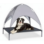 Elevated outdoor dog bed with canopy waterproof cooling pet cot for large dogs Lebanon Beirut